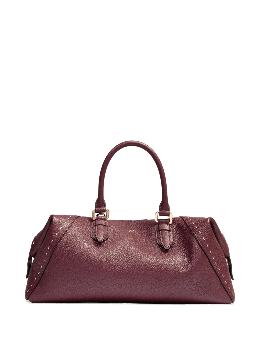 

Сумка-тоут Boston среднего размера из кожи Lancel, красный