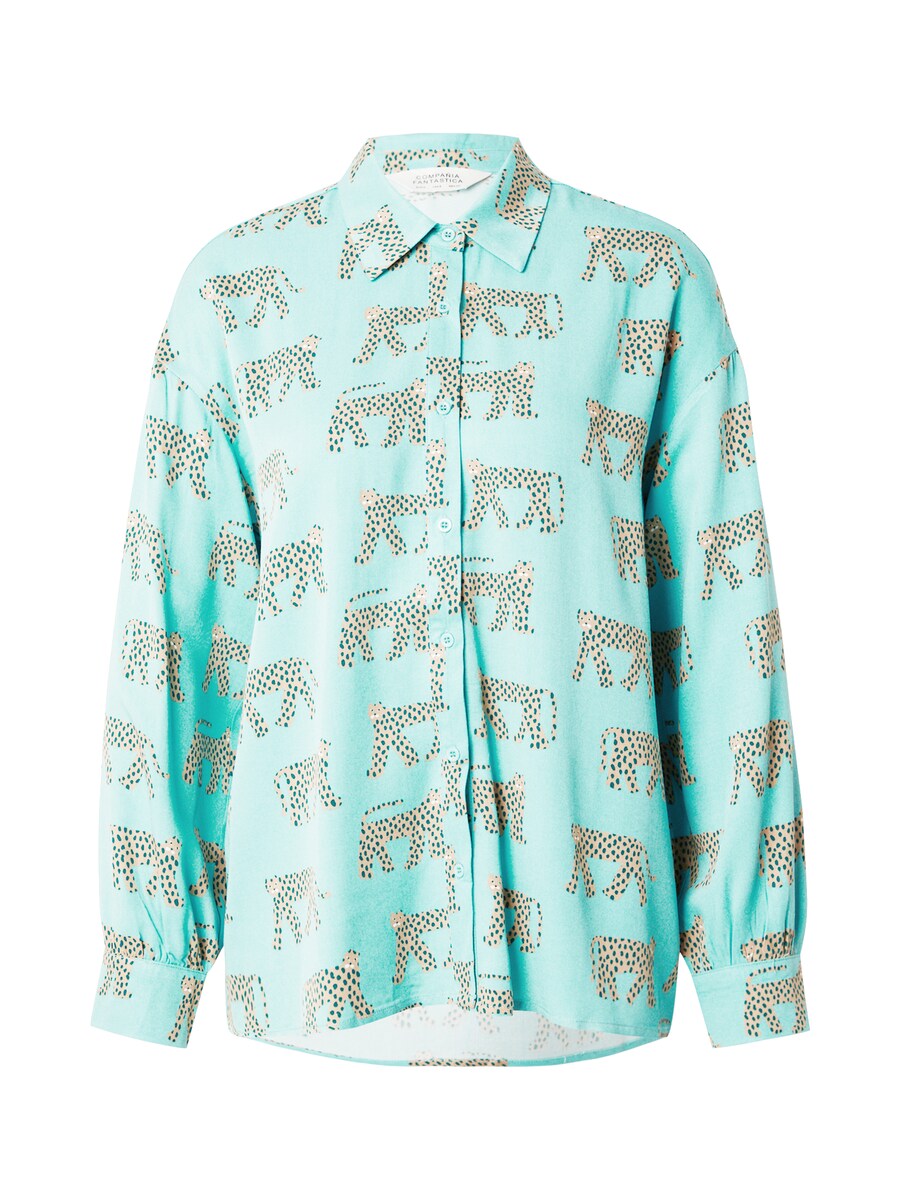 

Блузка Compania Fantastica Camisa, светло-синий