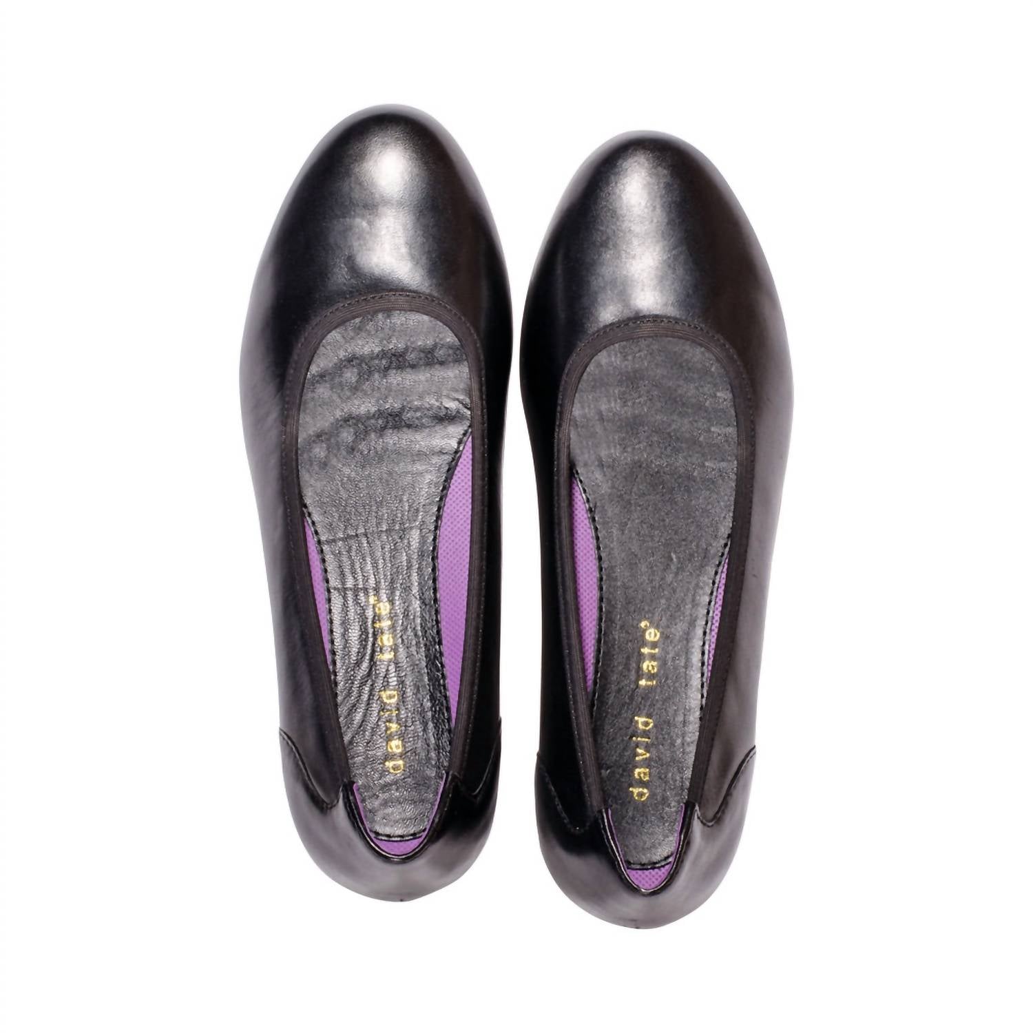 Женские туфли Simona Leather Pump черного цвета David Tate — фото 3