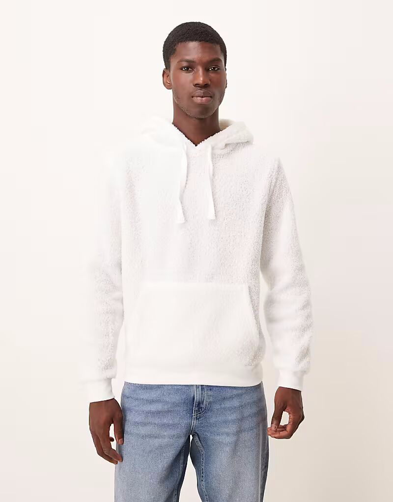 

Толстовка Teddy из флиса кремового цвета Brave Soul, Бежевый, Толстовка Teddy из флиса кремового цвета Brave Soul