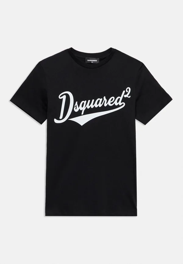 Футболка унисекс с принтом Dsquared2, Black — фото 3