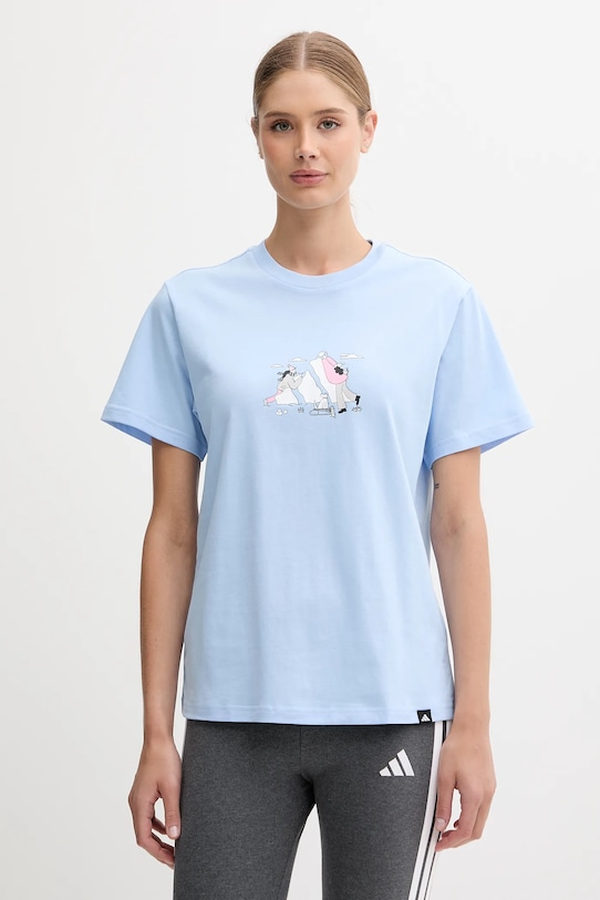 

Футболка хлопковая Doodle Hunt Adidas, синий