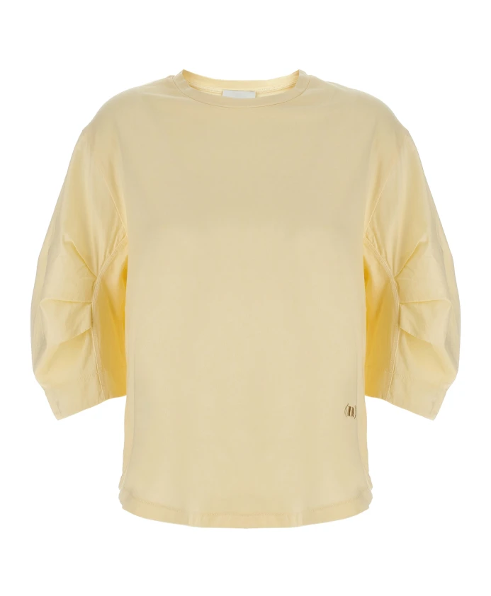 

Хлопковая футболка Nude, бежевый