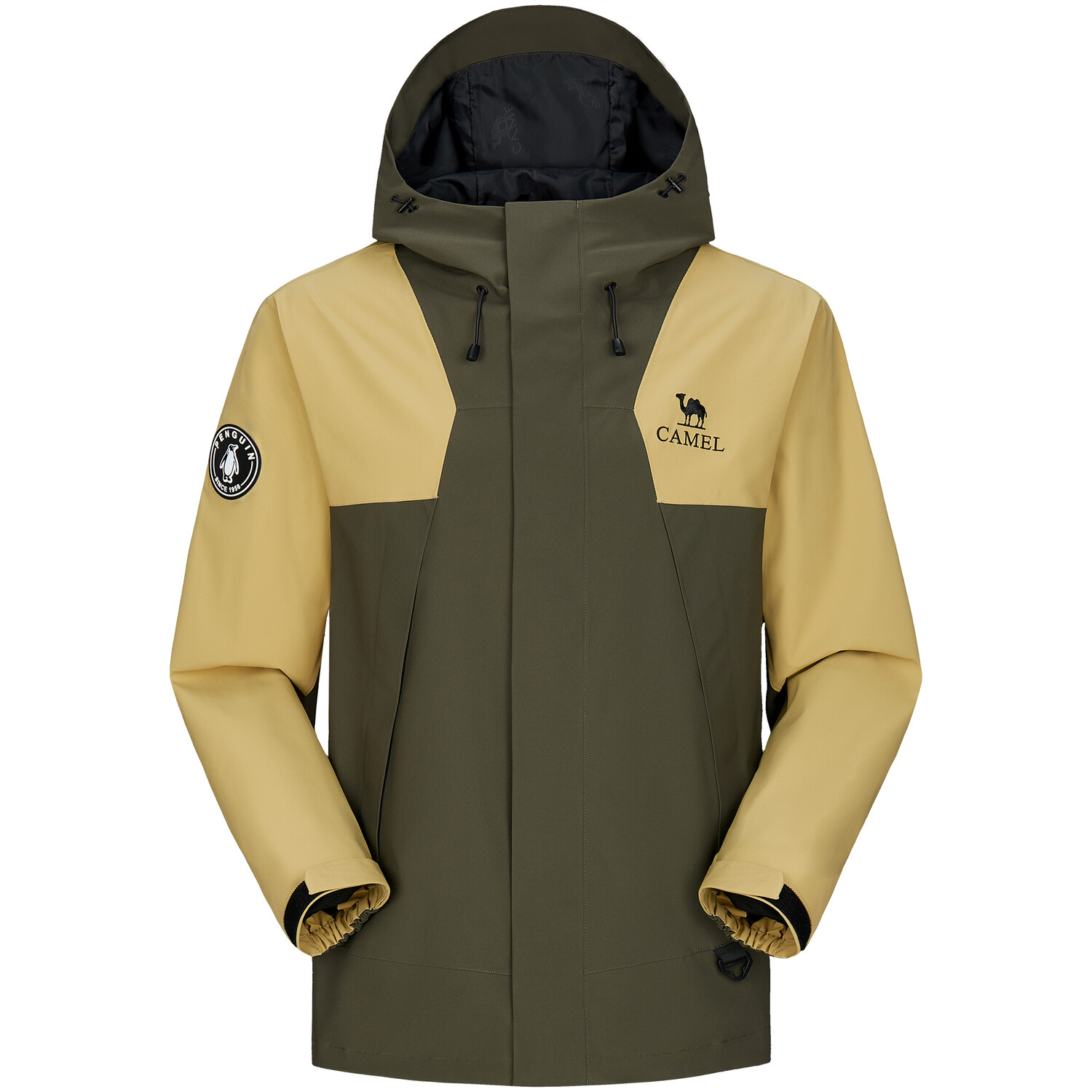 

Ветровка для всех погодных условий унисекс Camel, цвет Dark Olive Green/Fallen Leaves Yellow
