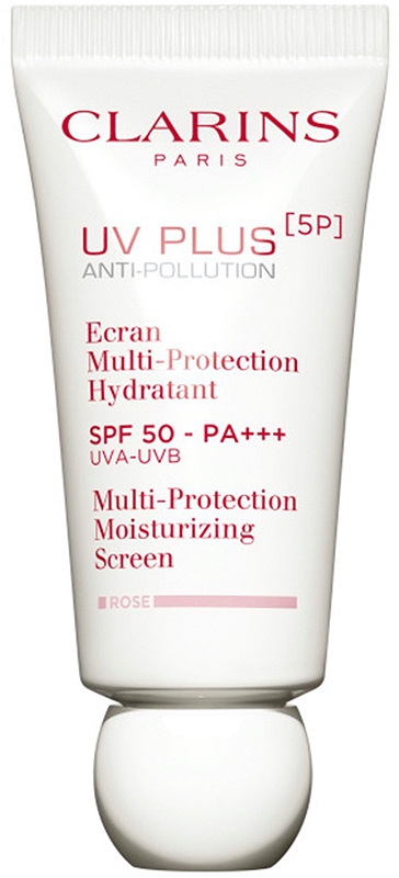 

Увлажняющий флюид с розой и защитой от загрязнений Uv plus [5p] spf 50 Clarins, 30 мл