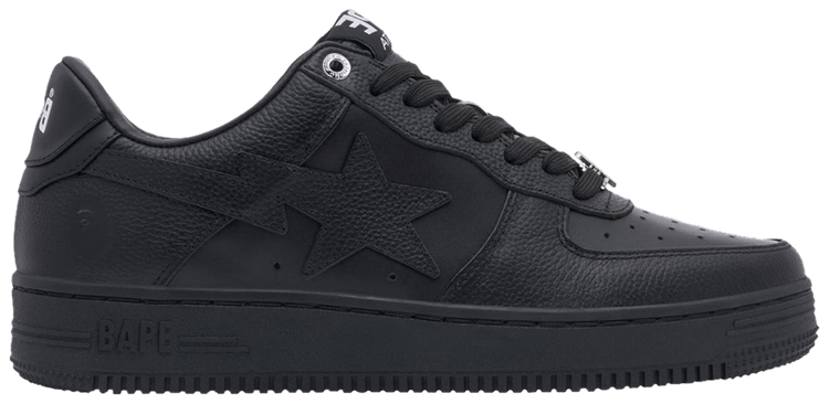 

Кроссовки BAPE Bapesta 'Triple Black', черный