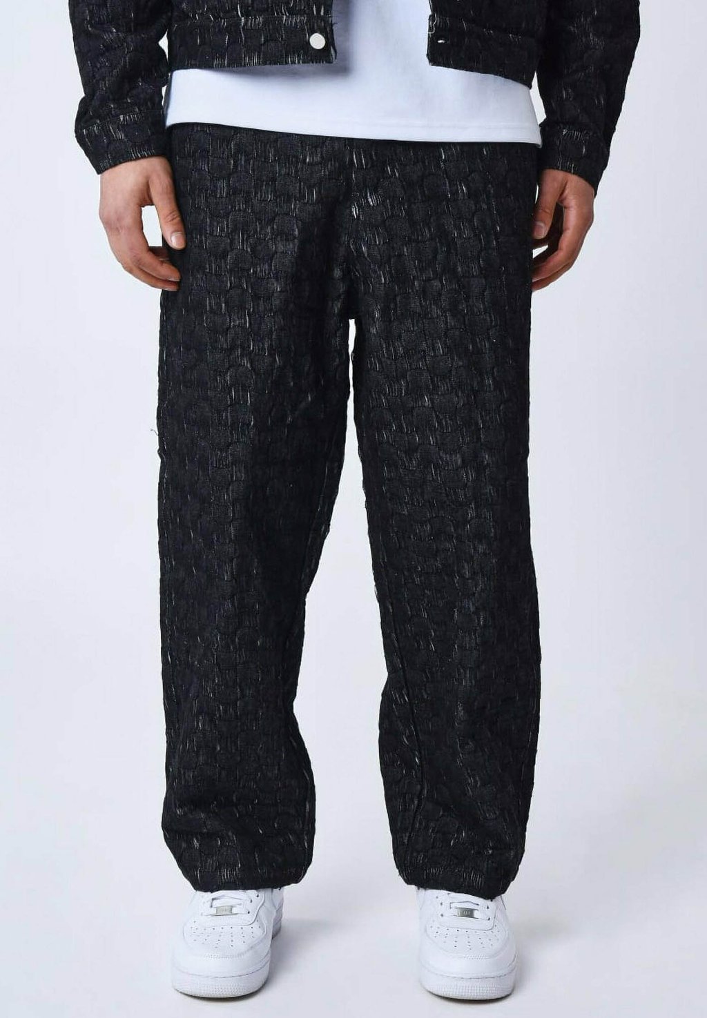 

Джинсы свободного кроя KALASH EN A MOTIF DAMIER Project X Paris, черный