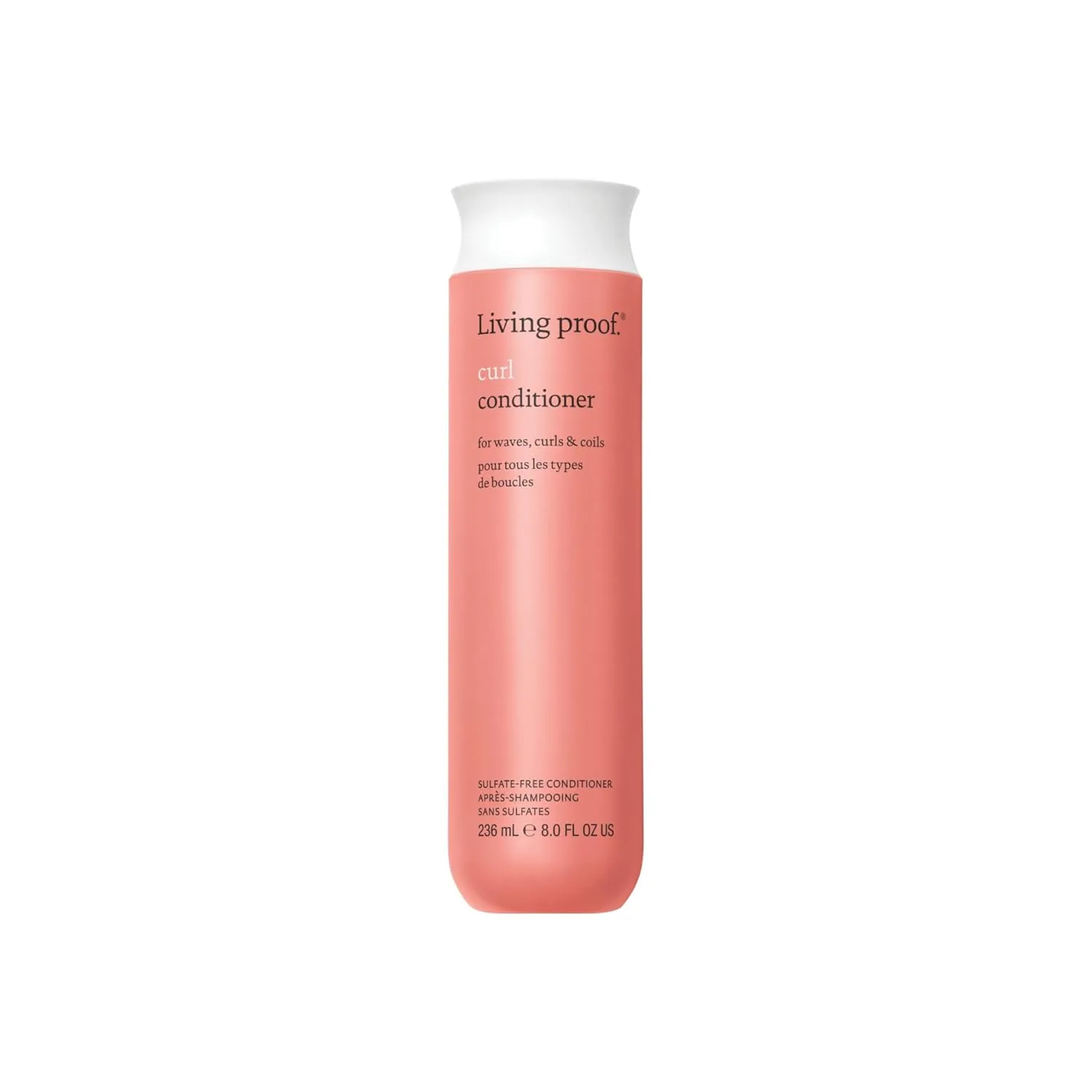 Кондиционер для кудрявых волос Living Proof Curl Conditioner - увлажняющий кондиционер для женщин с волнистыми, кудрявыми и вьющимися волосами, укрепляет и подчеркивает локоны. 237 мл (.)