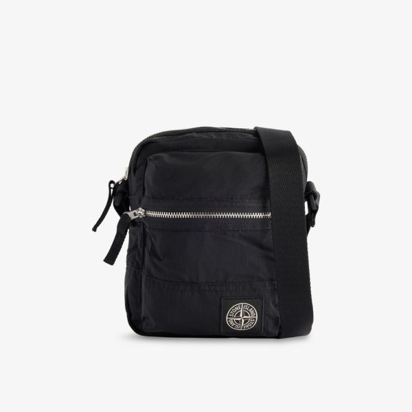

Сумка кросс-боди Brand-Patch с ракушкой Stone Island, черный