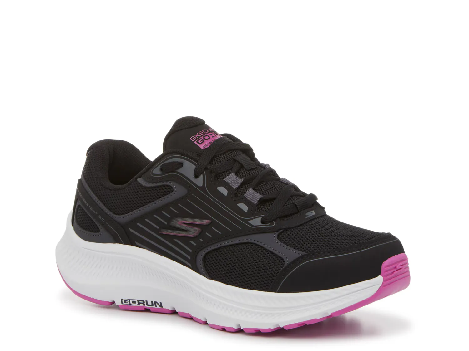 

Кроссовки GO RUN Consistent 2.0 Advantage Running Shoe Skechers, черный/фуксия