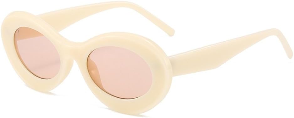 

Солнцезащитные очки UV400 — овальные, зелено-фиолетовые, с плавным переходом цвета, для женщин и мужчин, для бега и занятий спортом на открытом воздухе UYPTK, Beige Champagne