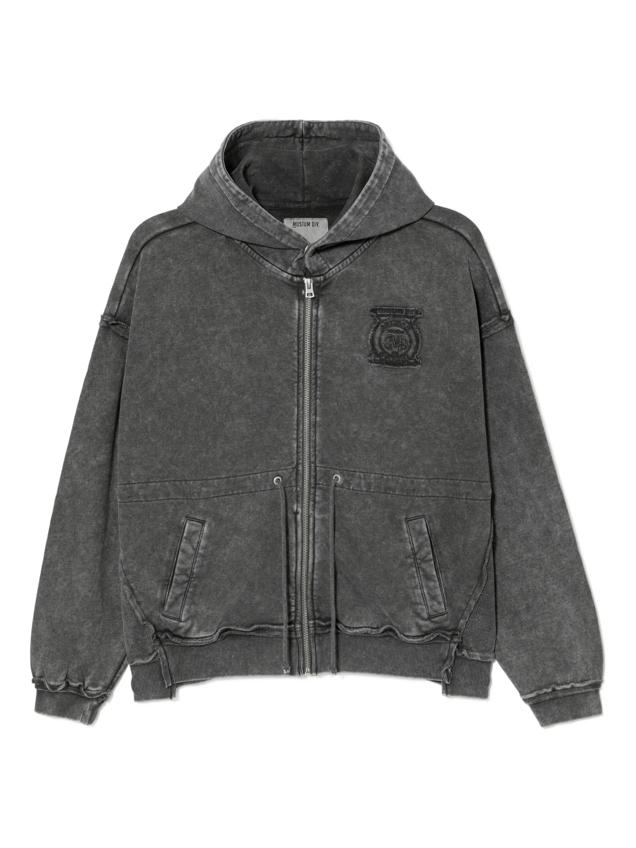 

Худи с логотипом Musium Div., серый