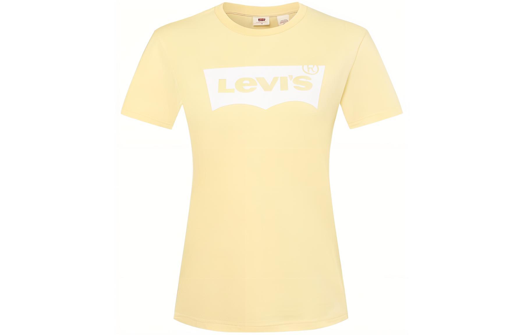 

Футболка женская желтая Levis