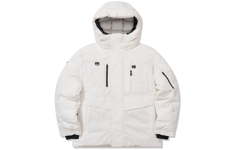 

Унисекс пуховик KOLON SPORT, цвет экрю CR, Бежевый, Унисекс пуховик KOLON SPORT, цвет экрю CR