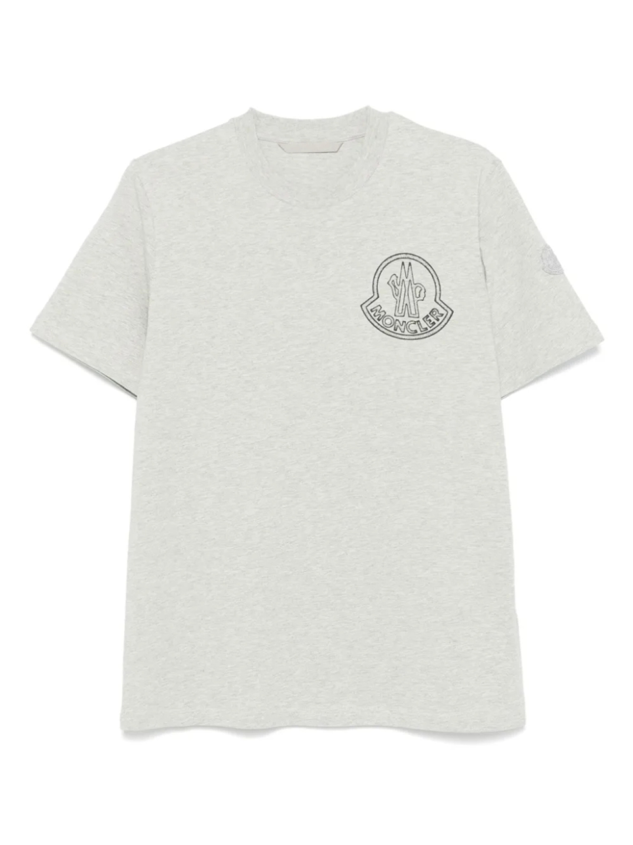 

Футболка с логотипом Moncler, серый