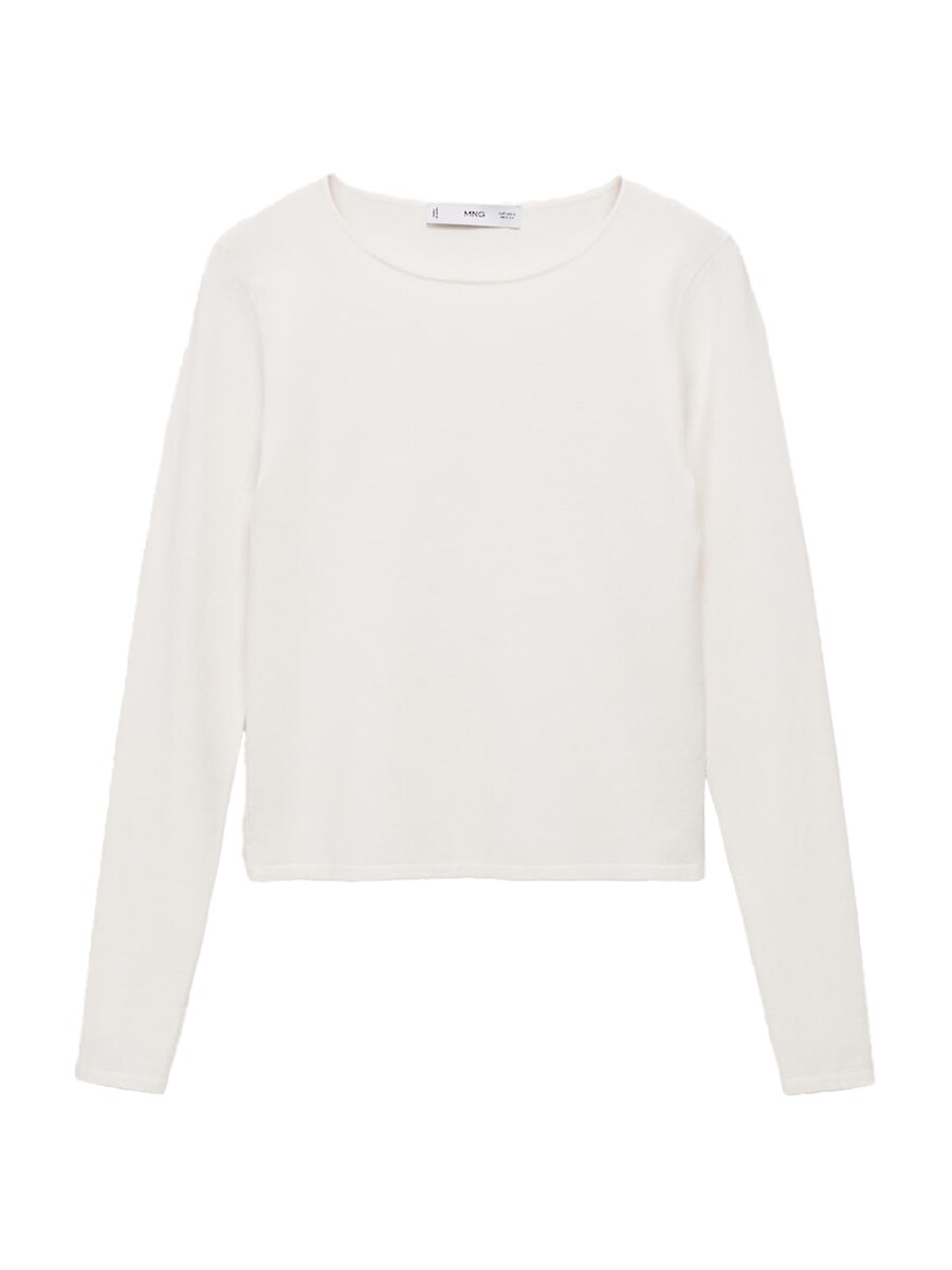 

Лонгслив MANGO RIRA, Ecru