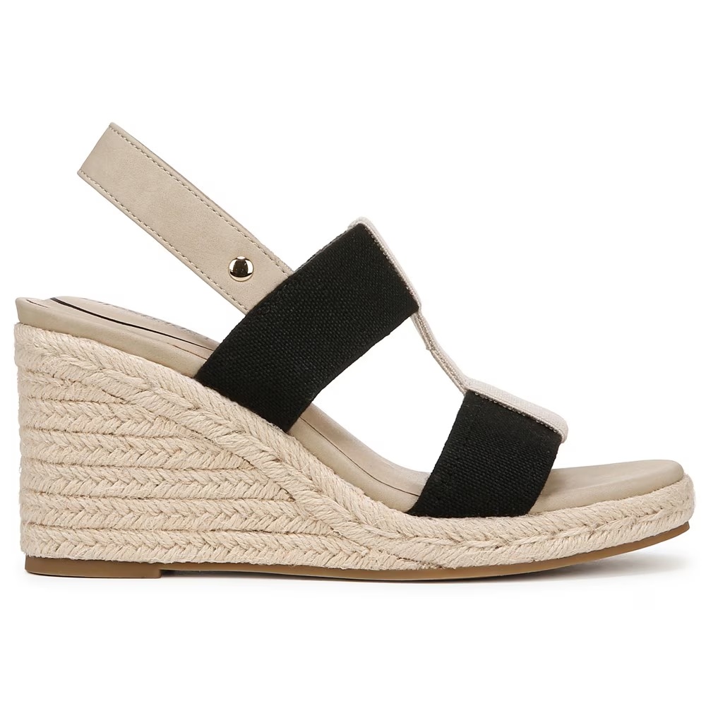 Эспадрильи на танкетке Tallulah Lifestride, black/natural faux leather — фото 2