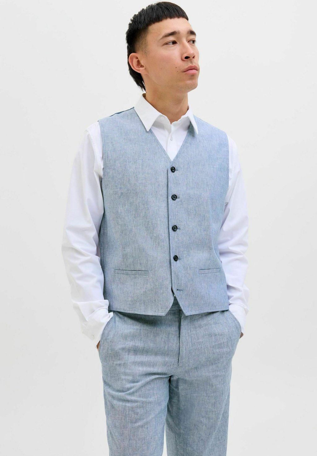 

Костюмный жилет JPRRIVIERA MIX - Waistcoat Jack & Jones PREMIUM, синий