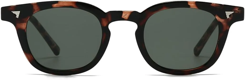 

Солнцезащитные очки UV400 для мужчин и женщин - компактная легкая оправа и цветные линзы - для занятий спортом на открытом воздухе и вождения DSVIGF, Black