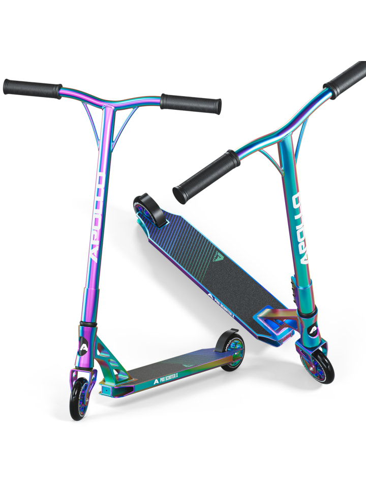 

Apollo Трюковый самокат "Genesis Pro X - Full Rainbow" в радужных тонах