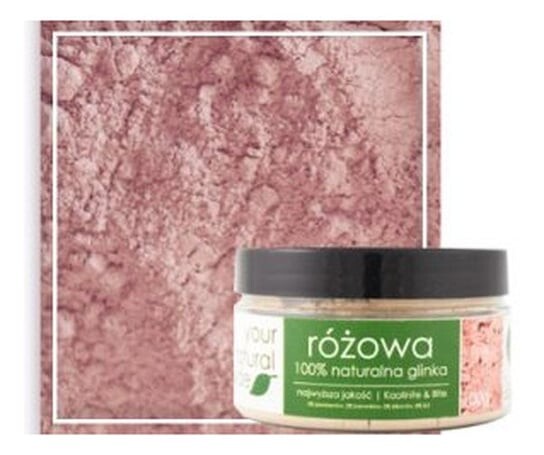 

Глина натуральная розовая 100%, 100 г Your Natural Side