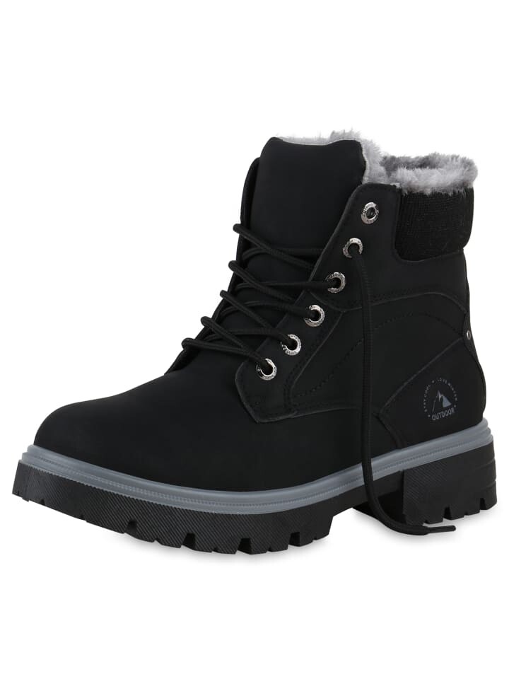 Ботильоны VAN HILL Worker Boots Madison, черный