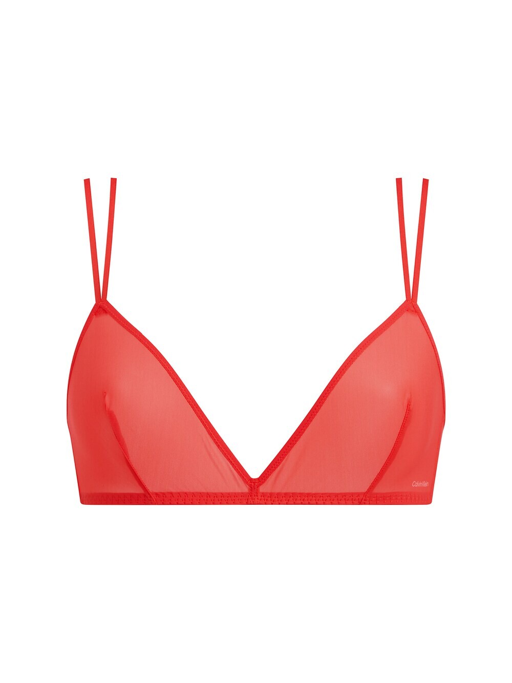 

Треугольный бюстгальтер Calvin Klein, клюква