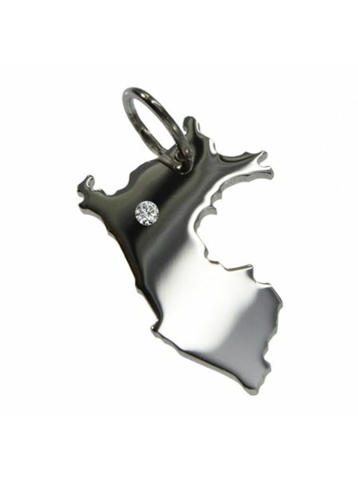 

Schmuckador Кулон «Перу» из серебра 925 пробы с блестящим покрытием