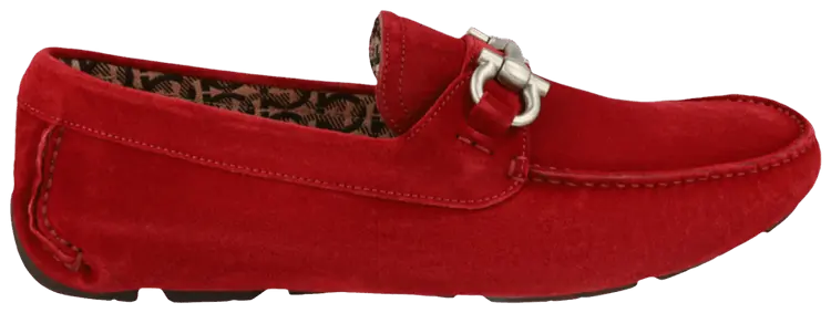 

Кроссовки Ferragamo Parigi Eco Driver Wide, красный