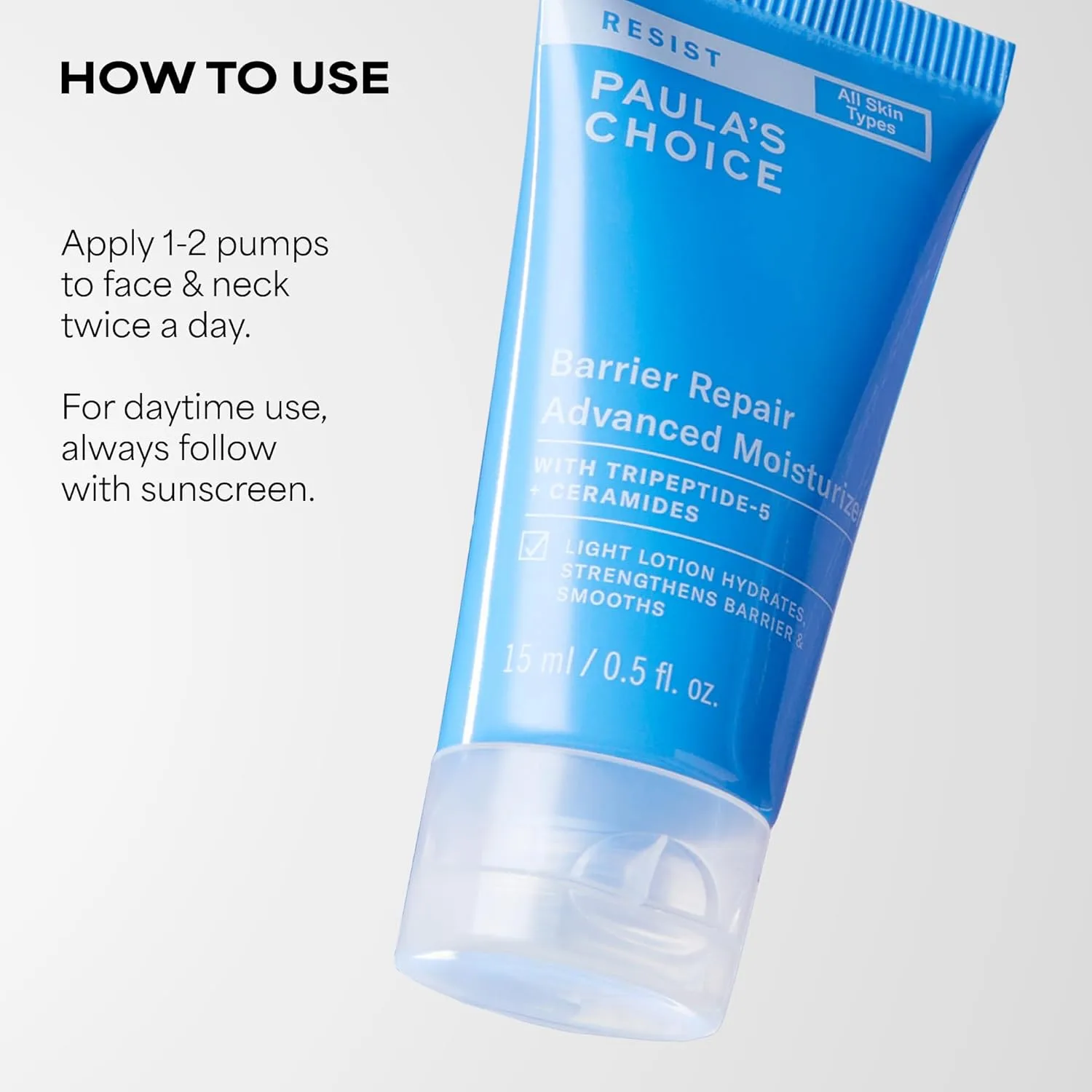 Крем для лица SPF PAULA'S CHOICE RESIST Barrier Repair Advanced увлажняющий с церамидами и пептидами, глубокое — фото 4