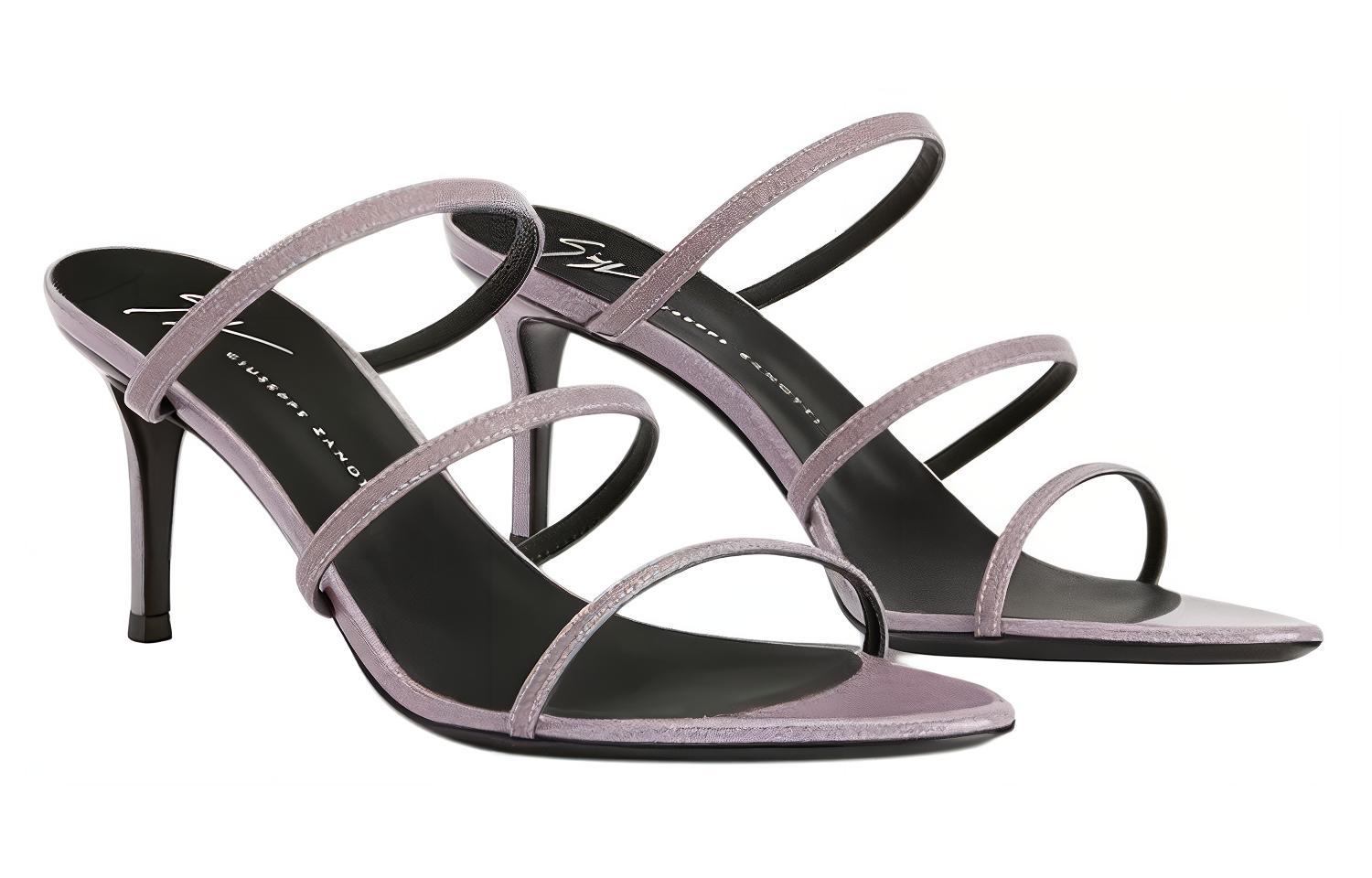 Женские сандалии Almiha 90 мм Giuseppe Zanotti, фиолетовые — фото 3
