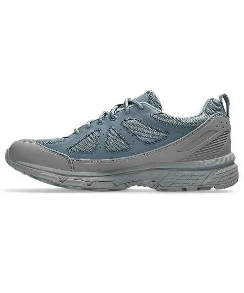 Мужские кроссовки для трейлраннинга ASICS GEL-VENTURE 6 SHIELD серые — фото 4