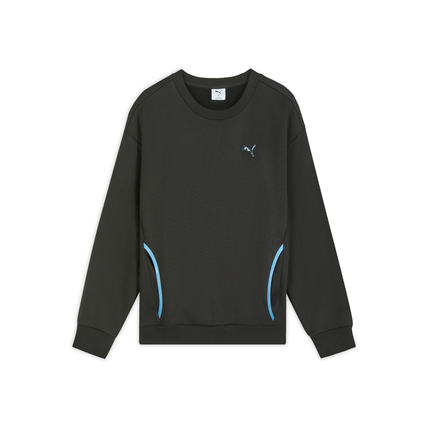 

Толстовка casual outdoorist crew fl мужская PUMA, черный
