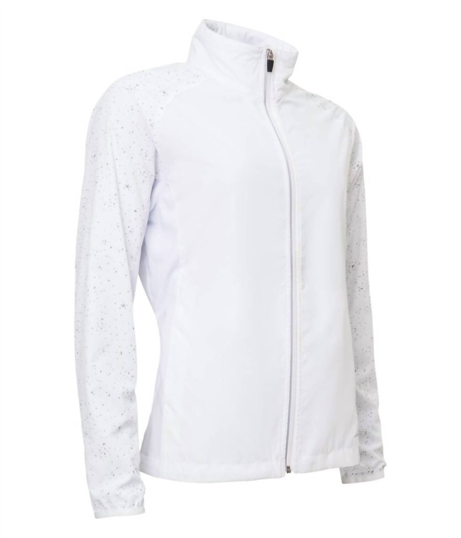 

Женская куртка Formby Golf Wind в белом цвете Abacus Sportswear US