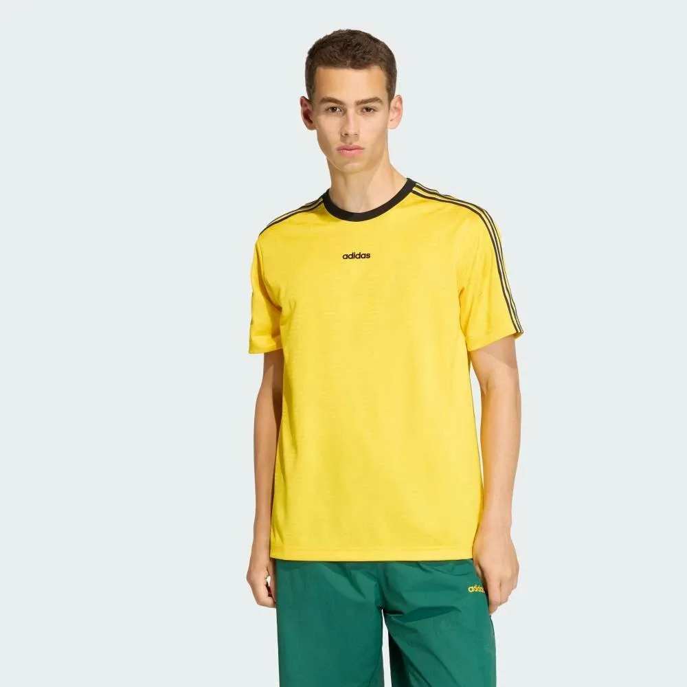 Жаккардовая футболка Adidas, Yellow