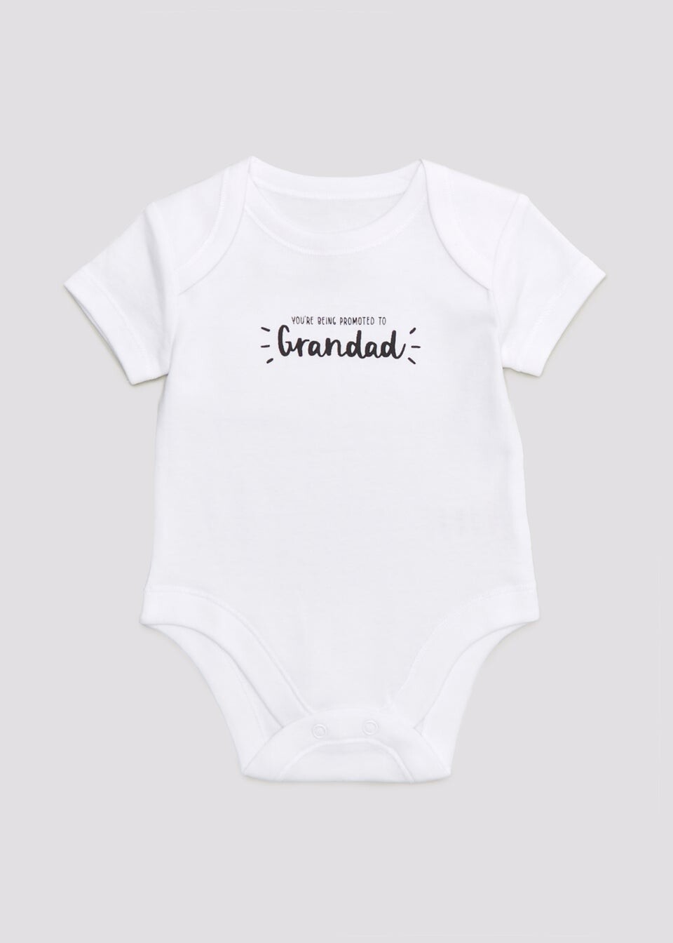 

Боди Baby White Grandpa Announcement (для новорожденных до 3 месяцев), белый