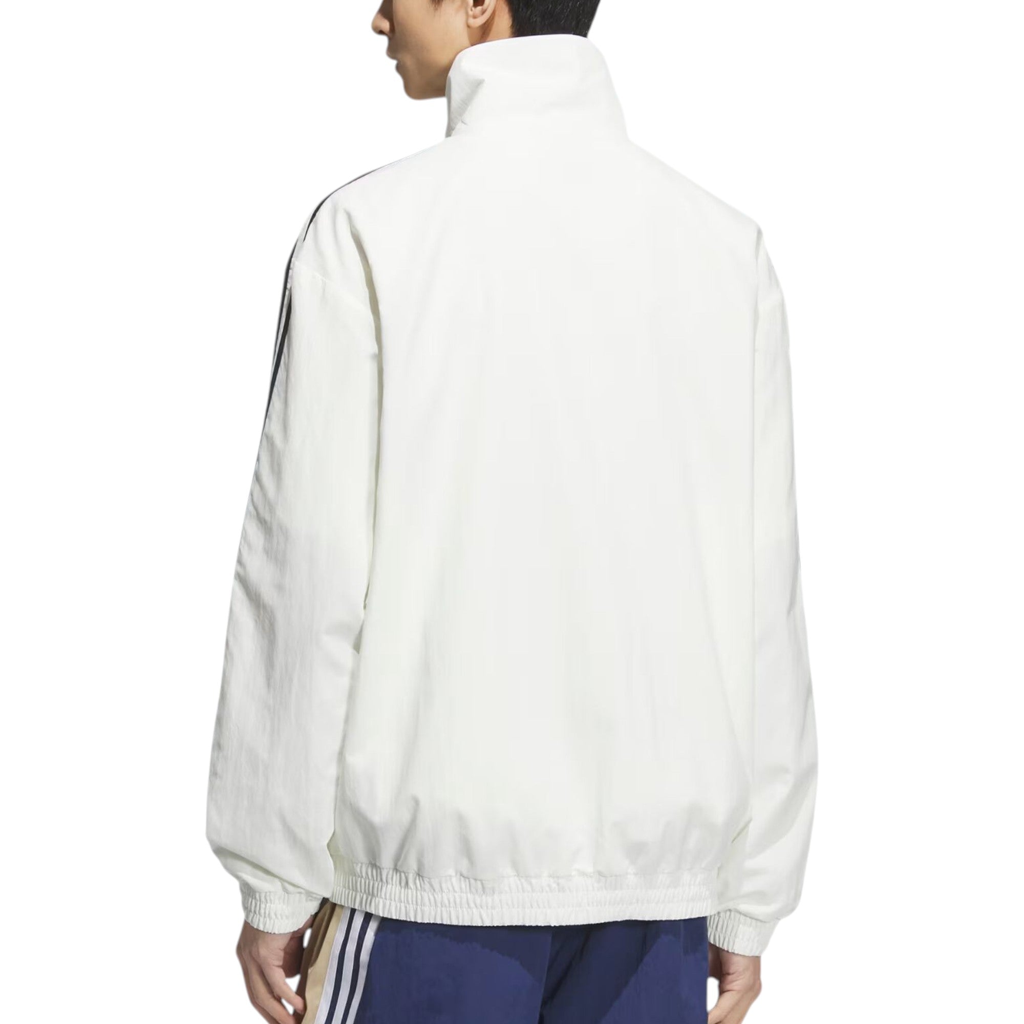 Спортивная куртка Adidas Firebird свободного кроя, цвет «Off White» — фото 3