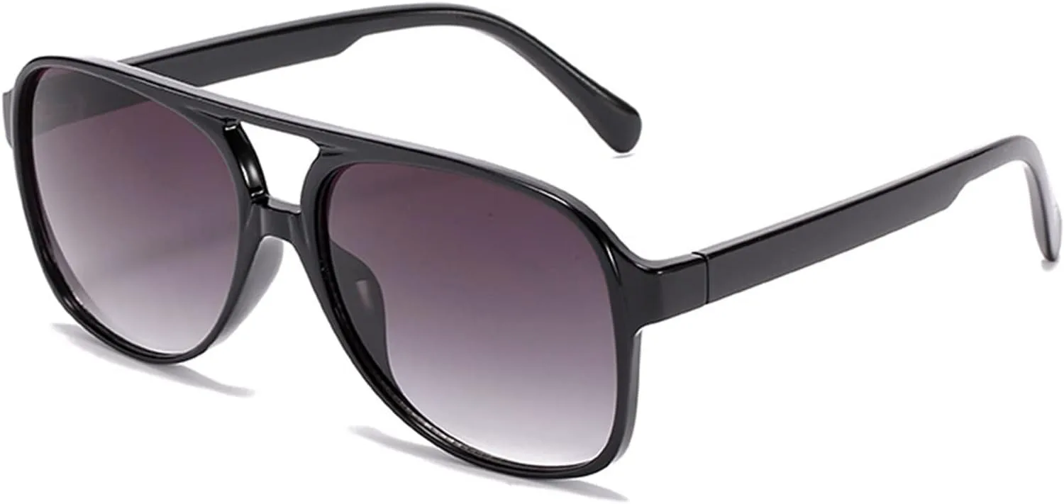 

Мужские солнцезащитные очки с крупной оправой для активного отдыха на природе, вождения, отдыха и отпуска. Женские солнцезащитные очки для отдыха generic, Black