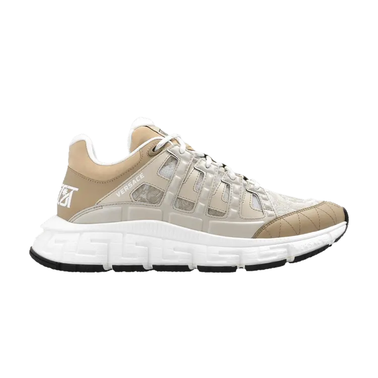 Кроссовки Versace Wmns Trigreca Barocco Beige, желто-коричневый