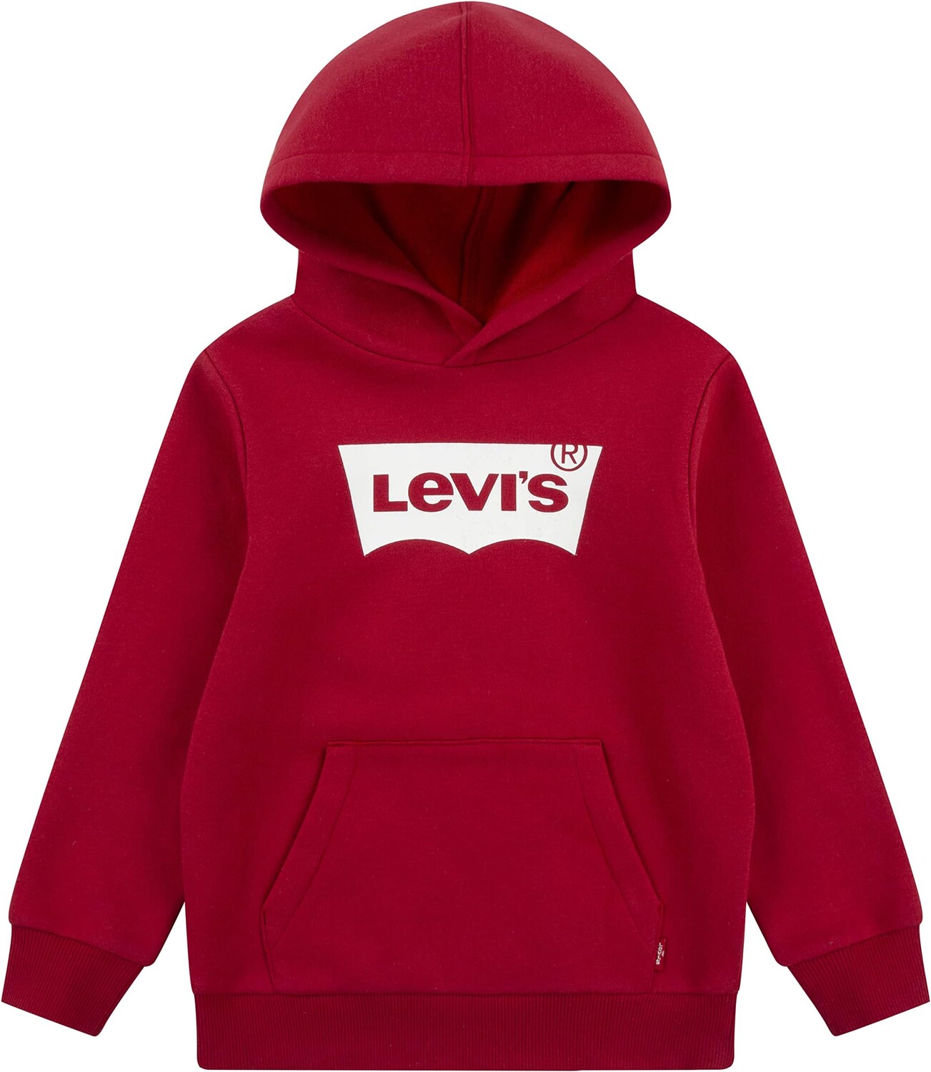 

Худи Levi'S Batwing Pullover Hoodie, цвет Red/White