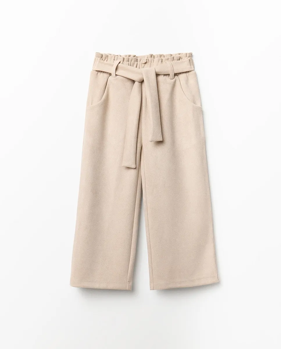 

Широкие нарядные штаны Sfera, бежевый