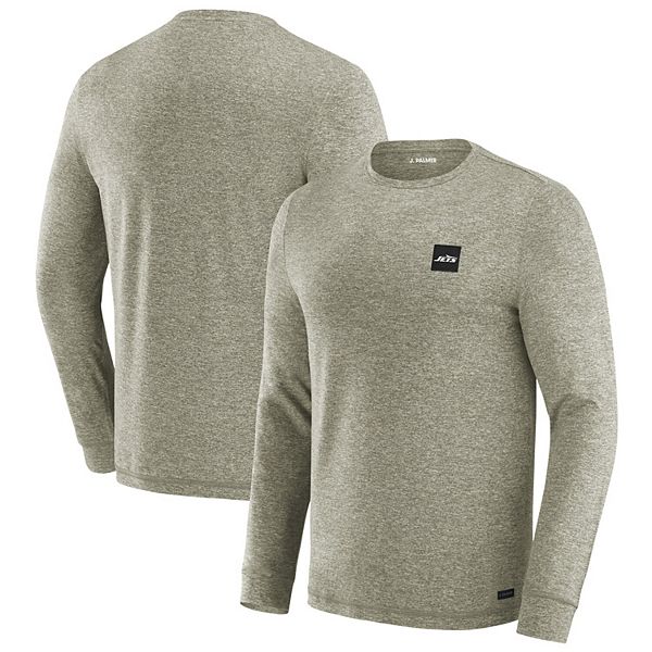 

Мужская футболка с длинным рукавом j palmer green new york jets four down Unbranded