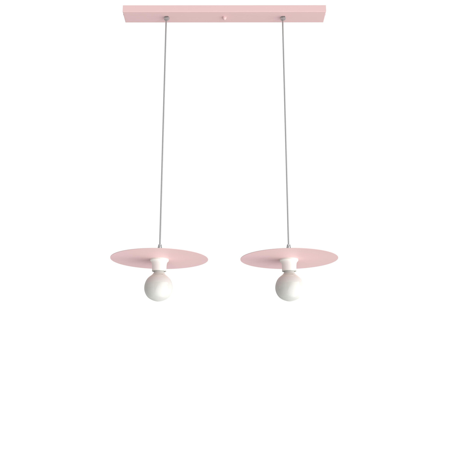 

Подвесной светильник Lumicom, 30x30x7 см, розовый