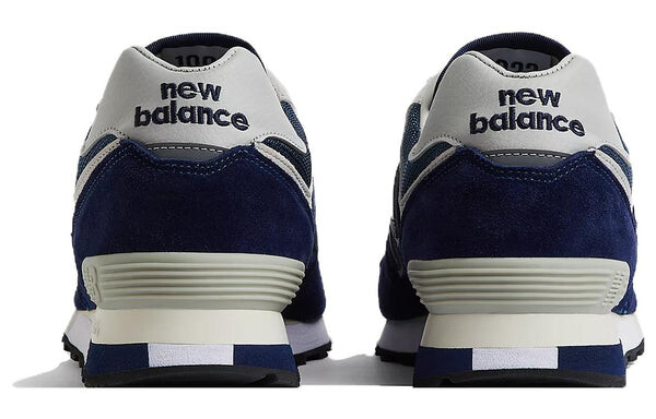 Кроссовки 576 сделано в Англии 35-я годовщина New Balance, синий — фото 4