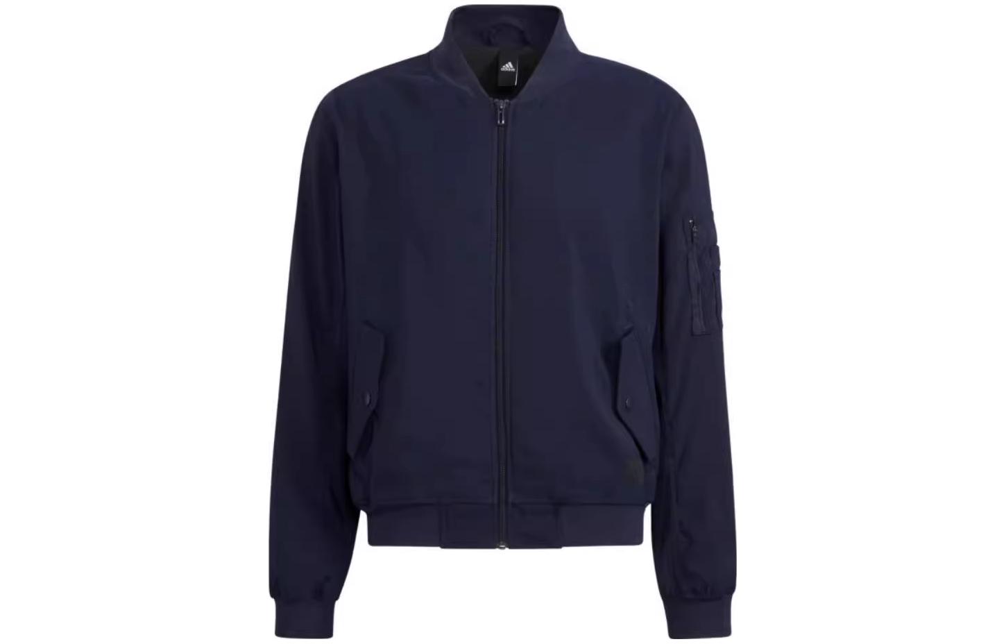 Adidas Куртка мужская темно-серая темно-синяя, Dark Gray & Navy Blue — фото 3