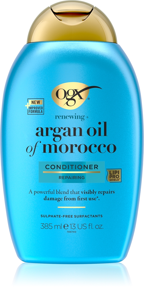 

Укрепляющий кондиционер с аргановым маслом Марокко для блеска и мягкости волос Ogx, 385 мл