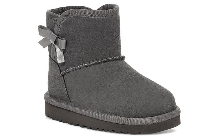 Зимние ботинки UGG Idris Fleece Lined Snow Boots Big Boys Gray, серый — фото 3