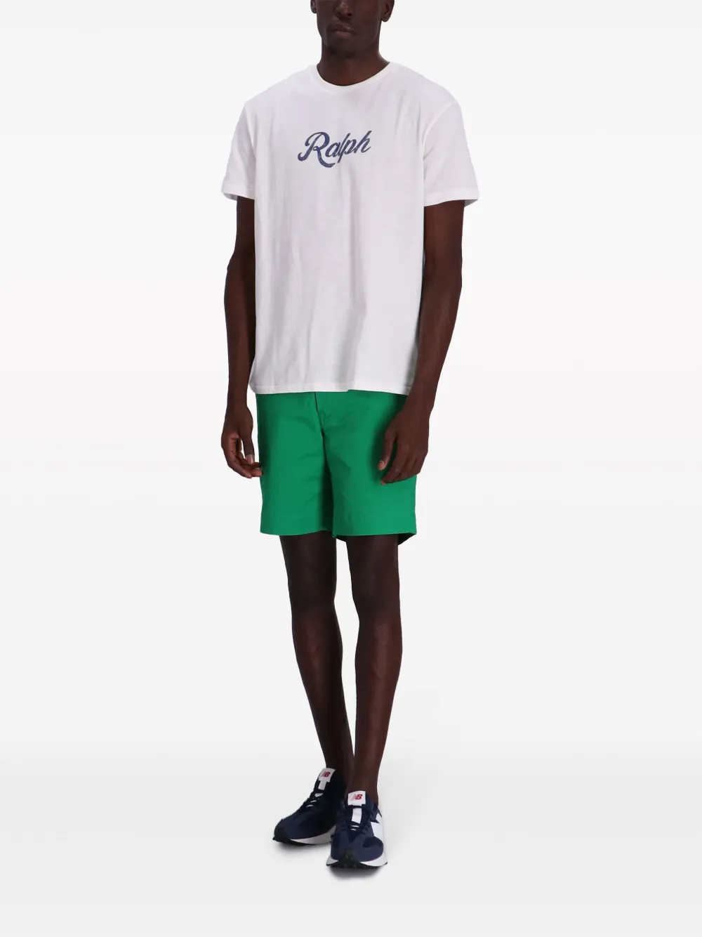 Узкие шорты чинос Polo Ralph Lauren, зеленый — фото 2
