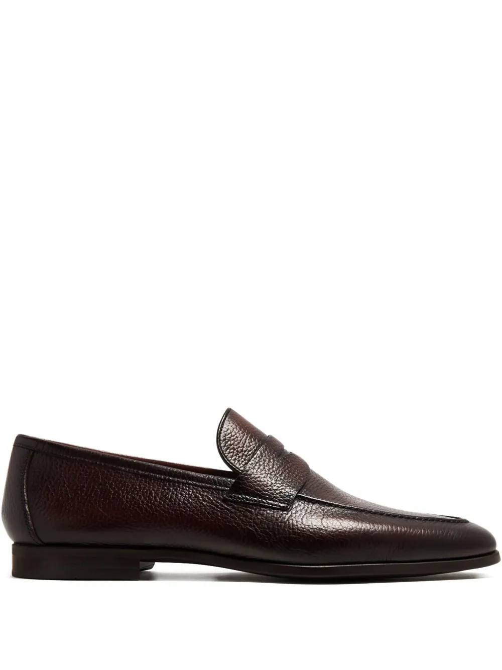 

Фактурные лоферы Magnanni, коричневый