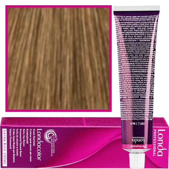 

Профессиональная краска для волос 7/38 Medium Blonde Gold Brown Londa, Londacolor